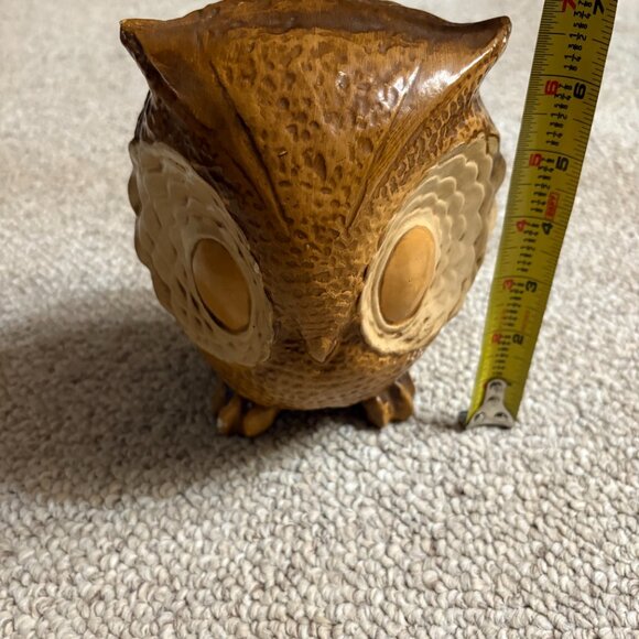 Freeman & McFarlin Retro Owl Figurine MCM Ceramic Vintage Decor Retro Academia - Picture 8 of 8